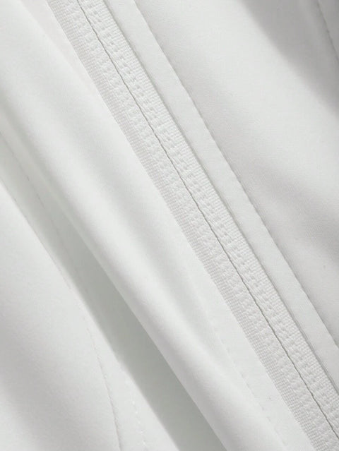 Women's Zipper Closure Slim Fit Jacket