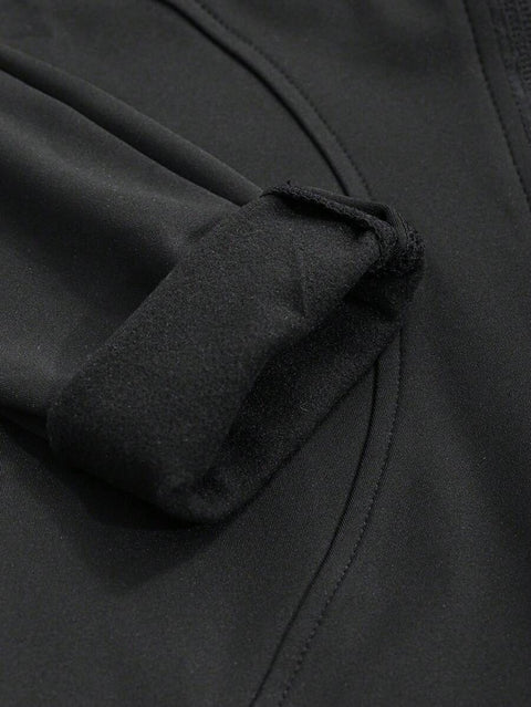 Women's Zipper Closure Slim Fit Jacket