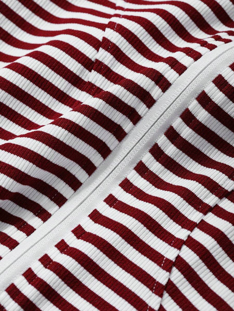 Women's Zipper Closure Slim Fit Jacket