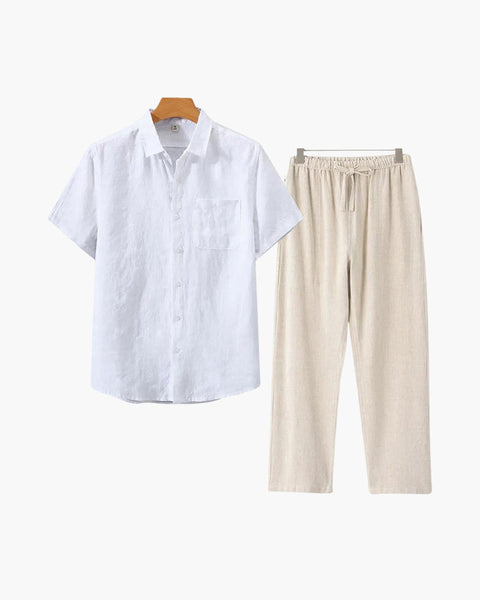 Old Money Linen Combo (Shortsleeve)