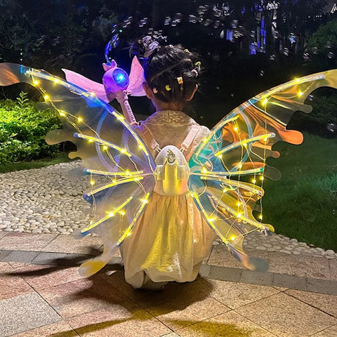 Glowing LED Butterfly Fairy Wings