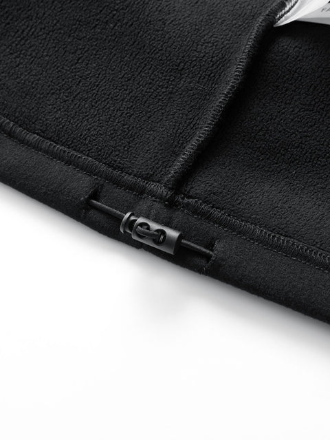 Quarter-Zip Fleece Sweatshirt & Polar Fleece Straight Leg Pants