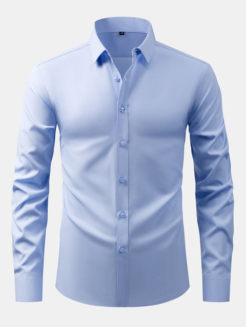3 Pieces Long Sleeve Button Up Dress Shirt