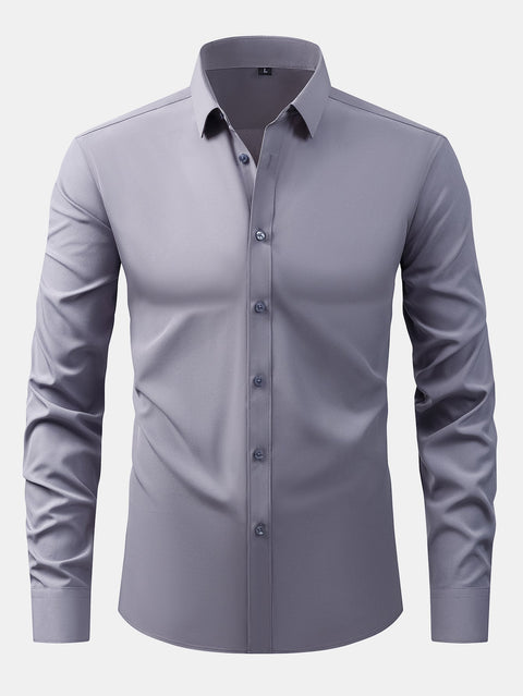 3 Pieces Long Sleeve Button Up Dress Shirt