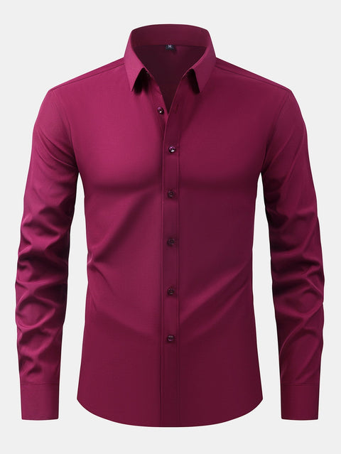 3 Pieces Long Sleeve Button Up Dress Shirt