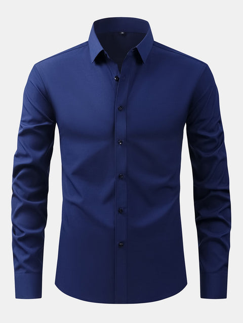 3 Pieces Long Sleeve Button Up Dress Shirt