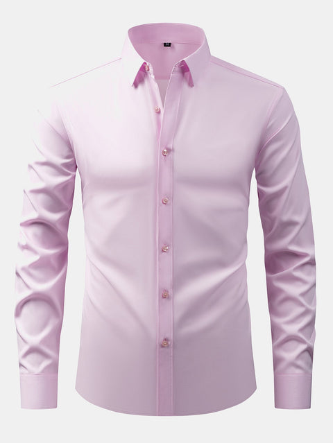 3 Pieces Long Sleeve Button Up Dress Shirt