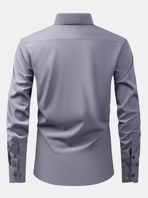 3 Pieces Long Sleeve Button Up Dress Shirt