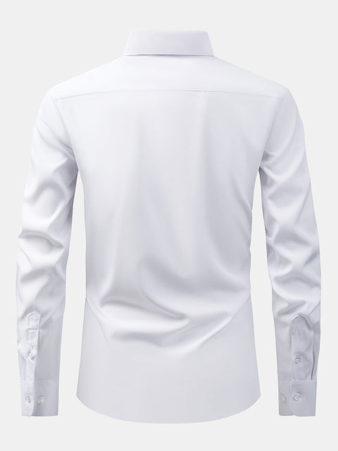 3 Pieces Long Sleeve Button Up Dress Shirt