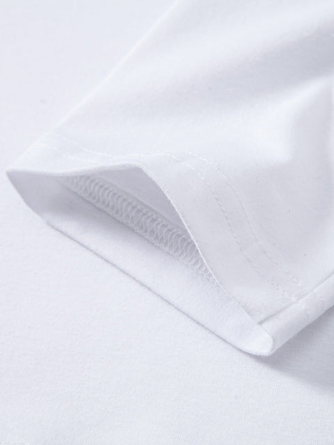 Long Sleeved Contrast Polo Shirt With Pocket