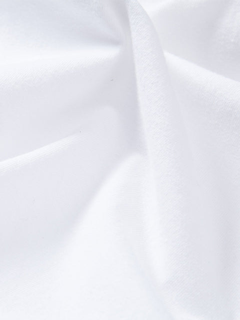 Solid Long Sleeve Cotton Polo Shirt