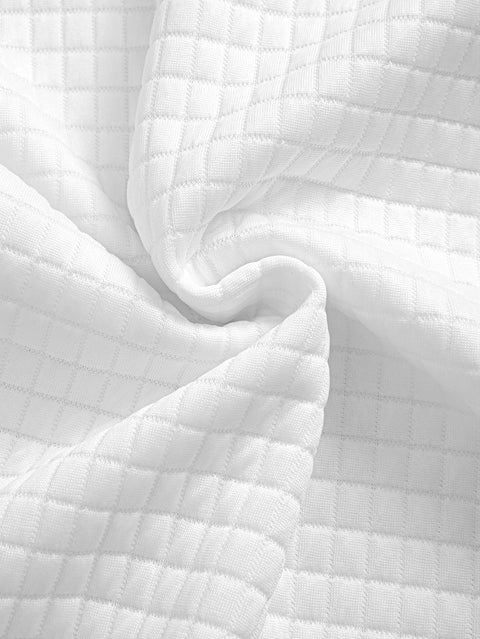 Waffle Sleeveless Hooded T-Shirt With Kangaroo Pocket & Shorts