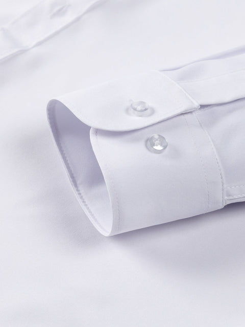 3 Pieces Long Sleeve Button Up Dress Shirt