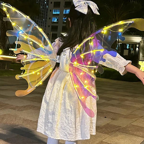 Glowing LED Butterfly Fairy Wings