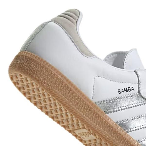 Samba OG White Silver Metallic Grey
